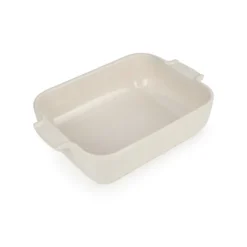 Plat à four céramique Appolia rectangulaire écru 25 cm Peugeot