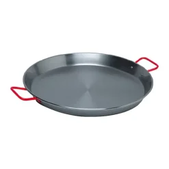 Plat à paëlla acier poli 60 cm