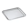 Plat rectangle en inox Dribbling 35 cm Inoxriv