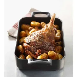 Plat rectangulaire Belle Cuisine Effet Fonte 26 cm Revol