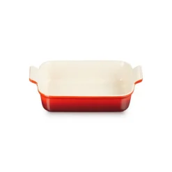 Plat rectangulaire céramique 26 cm Cerise Le Creuset