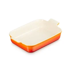 Plat rectangulaire en céramique 32 cm Volcanique Le Creuset