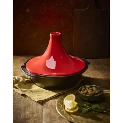 Plat à tajine Atlas 30 cm rouge Peugeot