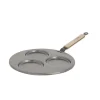 Poêle 3 blinis acier Minéral B Bois 27 cm De Buyer