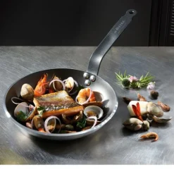 Poêle 24 cm Alu Choc Resto induction De Buyer
