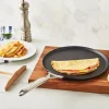 Poêle à crêpes aluminium avec revêtement céramique Castel’Pro Ultralu 24 cm Cristel