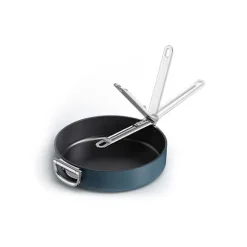 Poêle en aluminium revêtu poignée pliante Space 28 cm Joseph Joseph