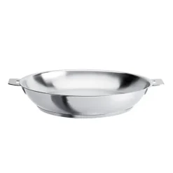 Poêle haute tout inox Strate sans manche 24 cm Cristel
