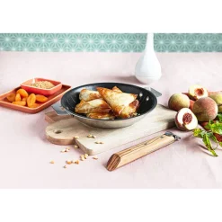 Poêle inox antiadhérente Casteline sans manche 24 cm Cristel