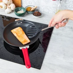 Poêle inox antiadhérente Casteline sans manche 24 cm Cristel