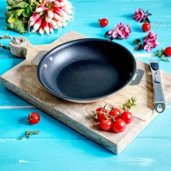 Poêle inox antiadhérente Casteline sans manche 24 cm Cristel