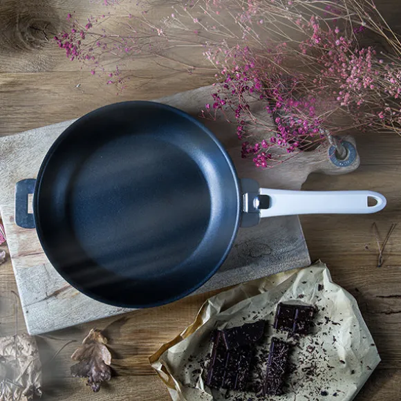Poêle inox antiadhérente Mutine sans manche 24 cm Cristel