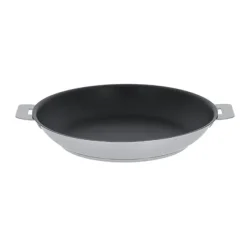 Poêle inox antiadhérente Strate sans manche 26 cm Cristel