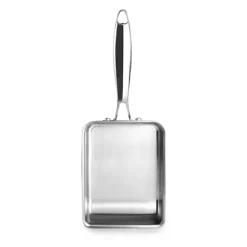 Poêle inox Tamagoyaki rectangulaire 18 cm Ibili