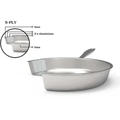 Poêle multiply tout inox Maestro 24 cm Beka