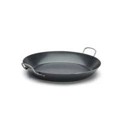 Poêle à paëlla tôle acier 42 cm De Buyer
