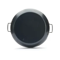 Poêle à paëlla tôle acier 42 cm De Buyer