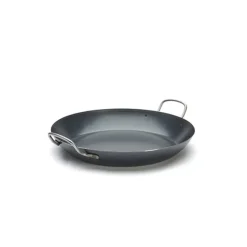 Poêle à paëlla tôle acier 37 cm De Buyer