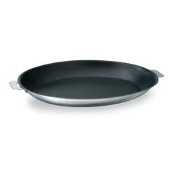 Poêle à poisson ovale inox antiadhérente Mutine sans manche Cristel