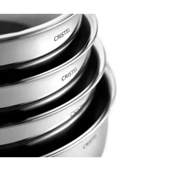 Poêle sautoir tout inox Castel'Pro 24 cm Cristel