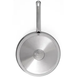 Poêle tout inox avec fond grill 24 cm Artame