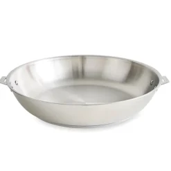 Poêle tout inox Clips'Inox sans manche 32 cm Mathon