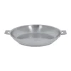 Poêle tout inox Strate sans manche 24 cm Cristel