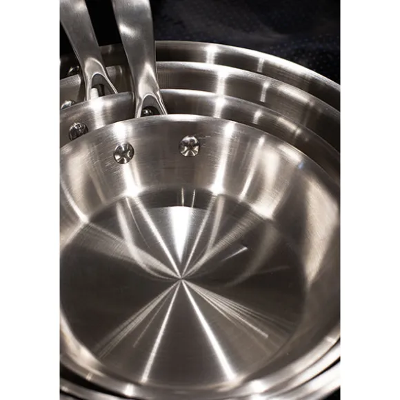 Poêle tout inox Triply 24 cm Menastyl