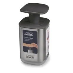 Pompe à savon en inox noir Joseph Joseph