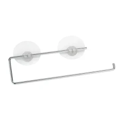 Porte Essuie-tout chrome à ventouse Wenko by Maximex