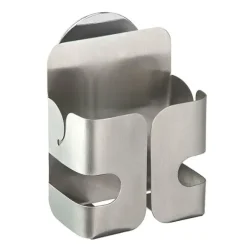 Porte-éponge adhésif en acier Wenko by Maximex