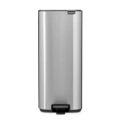 Poubelle rectangulaire à pédale Bo grise 30 L Brabantia
