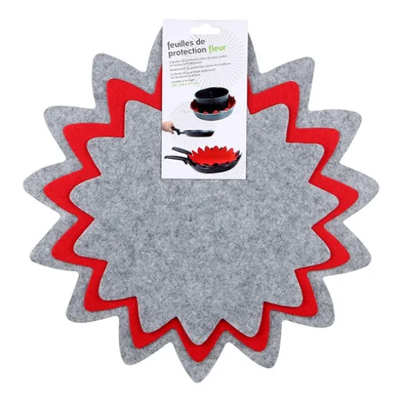 3 protections feutrines pour poêles