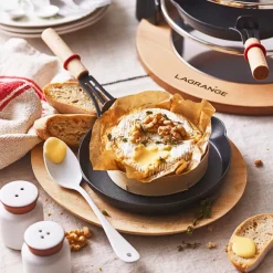 Raclette Evolution avec accessoires à fromage et deux grands poêlons Lagrange