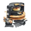 Raclette ronde multifonction 10 poêlons 1500 W Kitchen Chef Professional