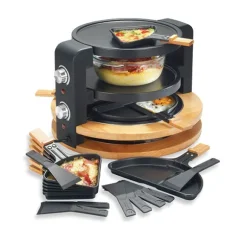 Raclette ronde multifonction 10 poêlons 1500 W Kitchen Chef Professional