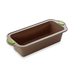 Rigiflex Moule à cake silicone structure acier 24 cm Mathon
