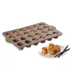 Rigiflex Plaque 24 mini-canelés en silicone structure acier 34 cm Mathon