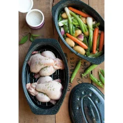 Roaster acier 2 4 personnes 33 cm Graniteware