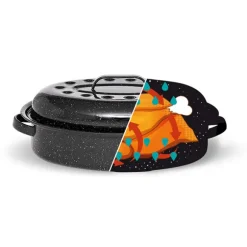 Roaster 40 cm avec livre offert Graniteware