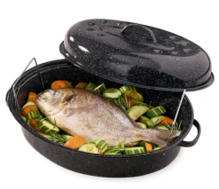 Roaster 40 cm avec livre offert Graniteware