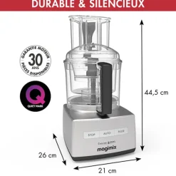 Robot compact 5200 XL 1100 W chrome mat 18591F Magimix