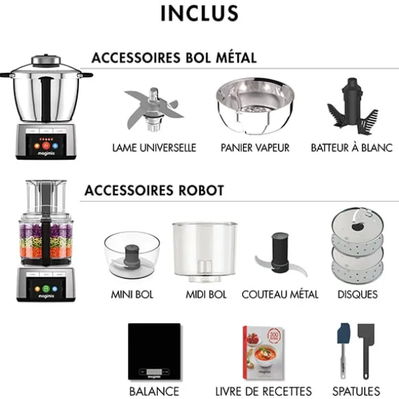 Robot Cook Expert Chrome Mat 18900 Magimix