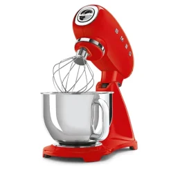 Robot pâtissier 4,8 L 800 W SMF03RDEU rouge Smeg