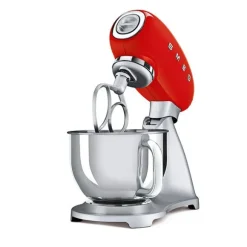 Robot pâtissier rouge 4,8 L 800 W SMF02RDEU Smeg