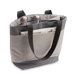 Sac glacière souple isotherme gris Mathon