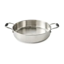 Sauteuse 2 anses tout inox 28 cm Excell’Inox Mathon