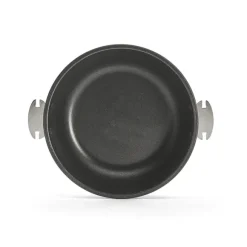 Sauteuse bombée Choc Extrême Loqy sans manche 24 cm De Buyer
