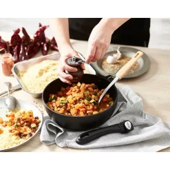 Sauteuse 28 cm Choc Intense amovible De Buyer