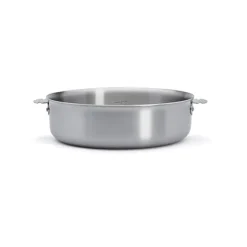 Sauteuse droite tout inox Alchimy Loqy sans manche 28 cm De Buyer